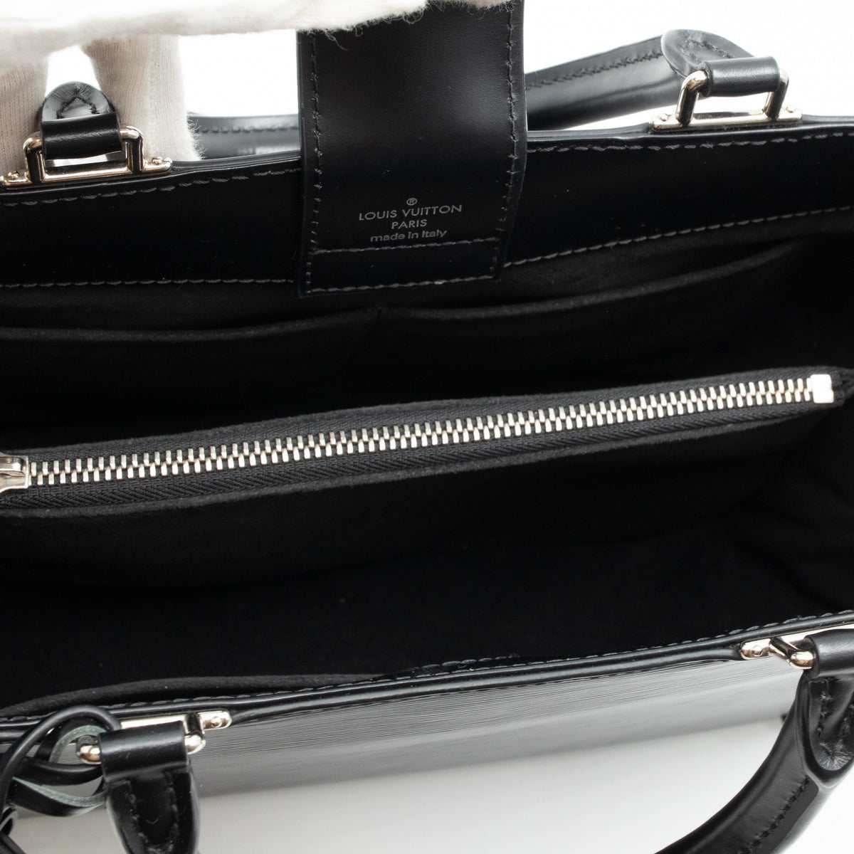 Louis-vuitton Kleber MM Black Epi Leather