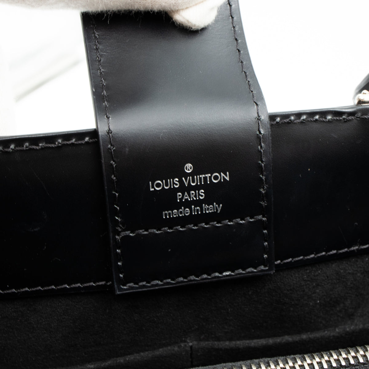 Louis-vuitton Kleber MM Black Epi Leather
