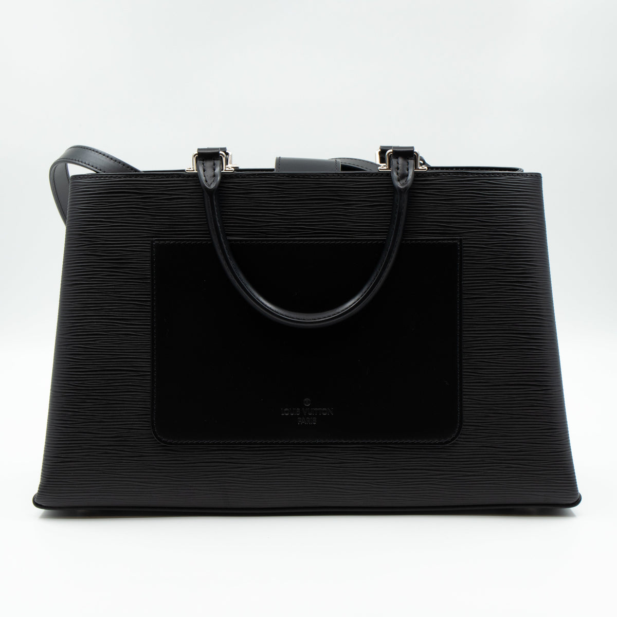 Louis-vuitton Kleber MM Black Epi Leather