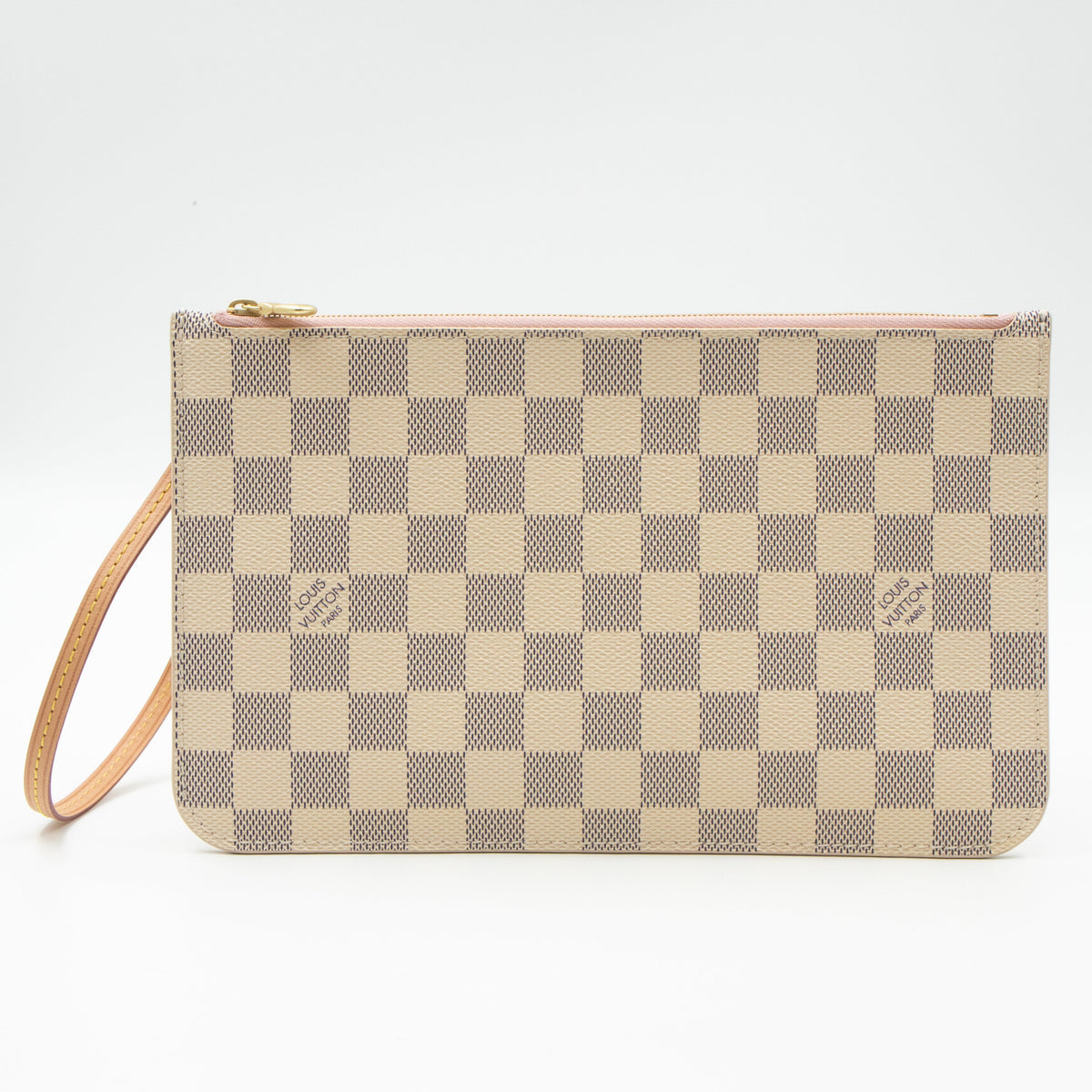 Louis-vuitton Neverfull Pochette Damier Azur
