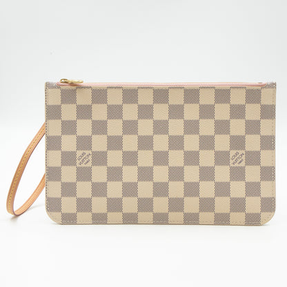 Louis-vuitton Neverfull Pochette Damier Azur