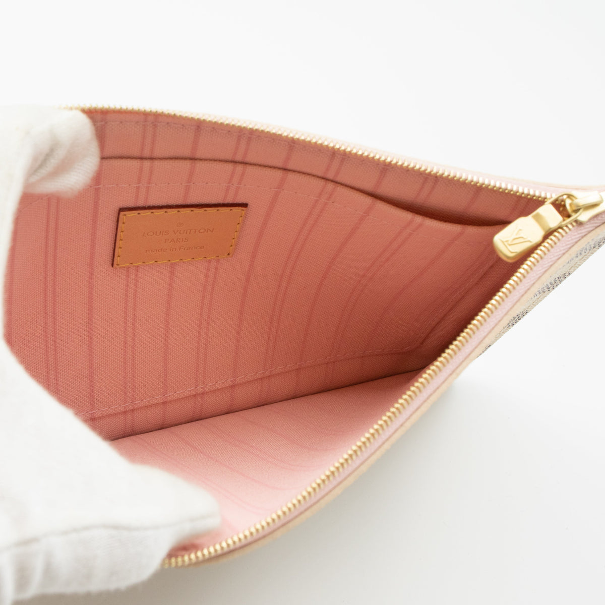 Louis-vuitton Neverfull Pochette Damier Azur