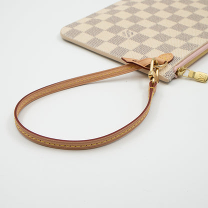 Louis-vuitton Neverfull Pochette Damier Azur