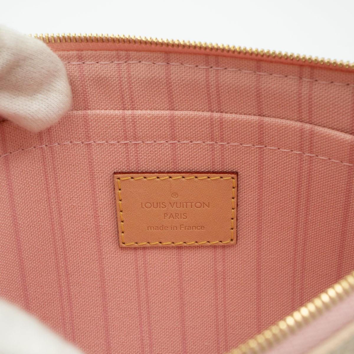 Louis-vuitton Neverfull Pochette Damier Azur