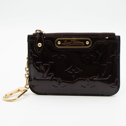 Louis-vuitton Key Pouch Vernis Amarante