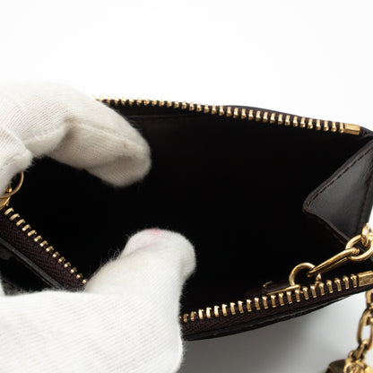 Louis-vuitton Key Pouch Vernis Amarante