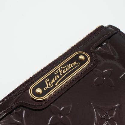 Louis-vuitton Key Pouch Vernis Amarante