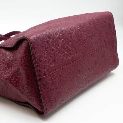 Louis-vuitton Lumineuse PM Monogram Empreinte Burgundy