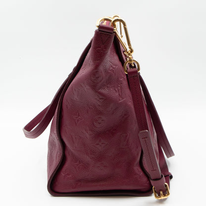 Louis-vuitton Lumineuse PM Monogram Empreinte Burgundy