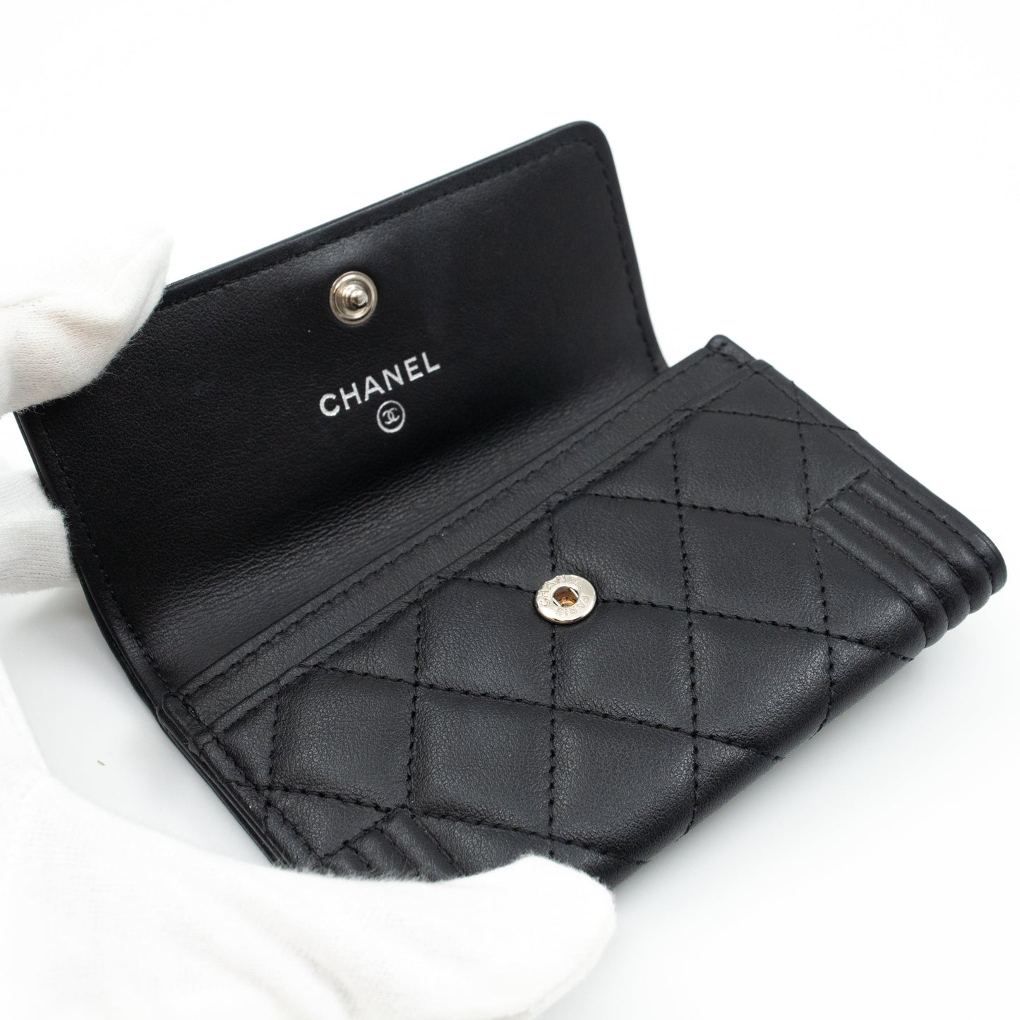 Boy Flap  Case Black Leather