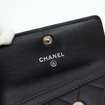 Boy Flap  Case Black Leather