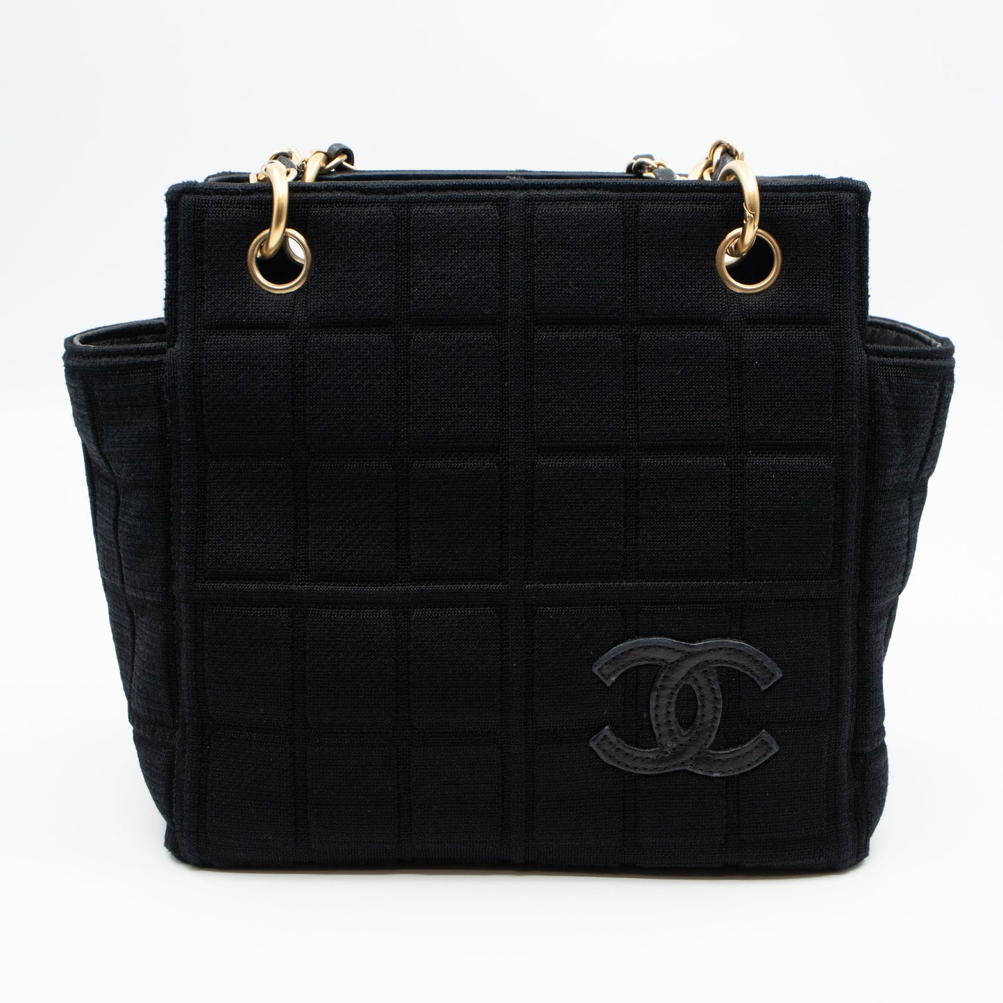 Rise-On Tote Chocolate Bar Black Cotton
