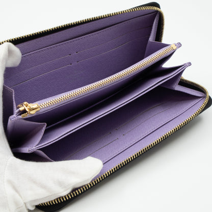 Louis-vuitton Zippy Wallet Black Multicolore