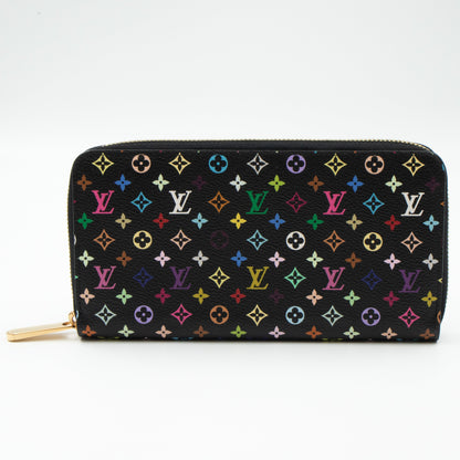 Louis-vuitton Zippy Wallet Black Multicolore