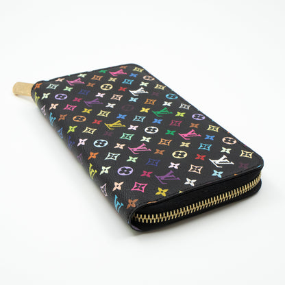 Louis-vuitton Zippy Wallet Black Multicolore