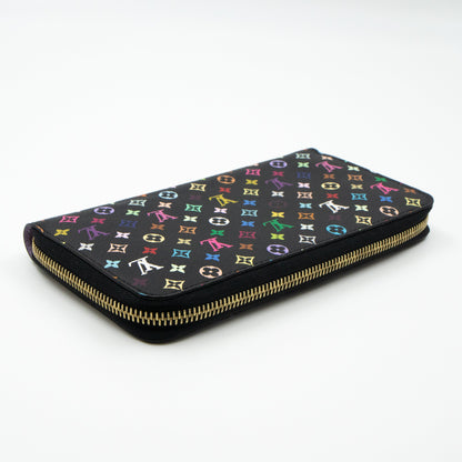 Louis-vuitton Zippy Wallet Black Multicolore