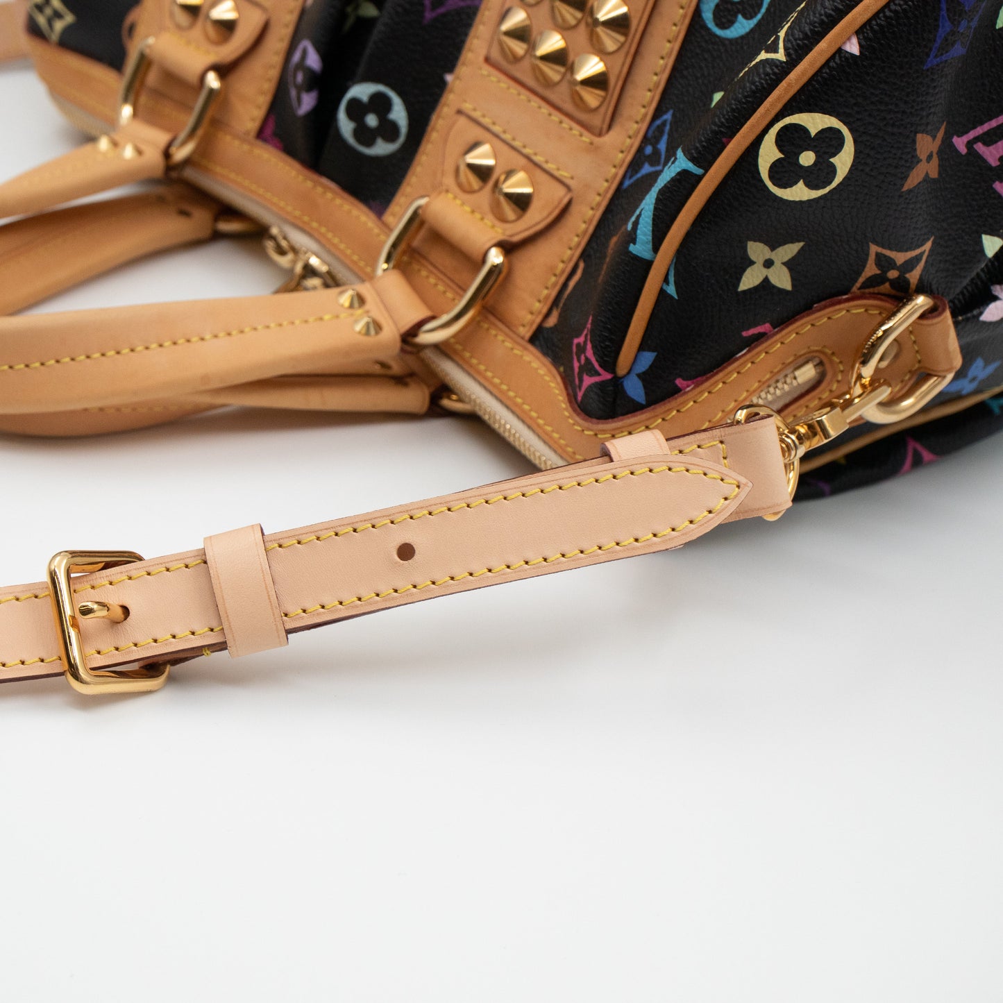 Louis-vuitton Courtney MM Multicolore Black