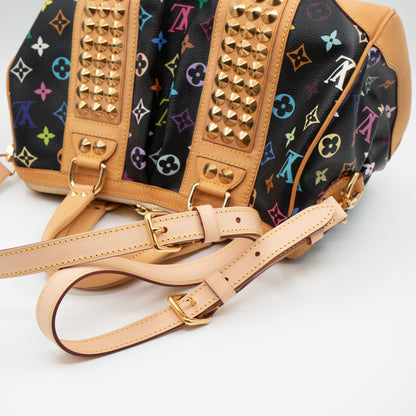 Louis-vuitton Courtney MM Multicolore Black