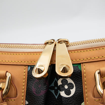 Louis-vuitton Courtney MM Multicolore Black