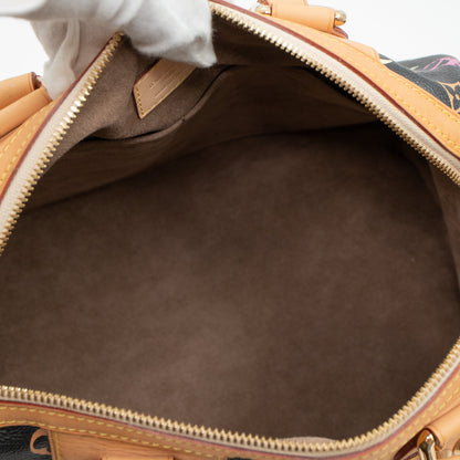 Louis-vuitton Courtney MM Multicolore Black