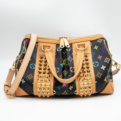 Louis-vuitton Courtney MM Multicolore Black