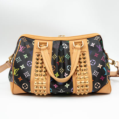 Louis-vuitton Courtney MM Multicolore Black