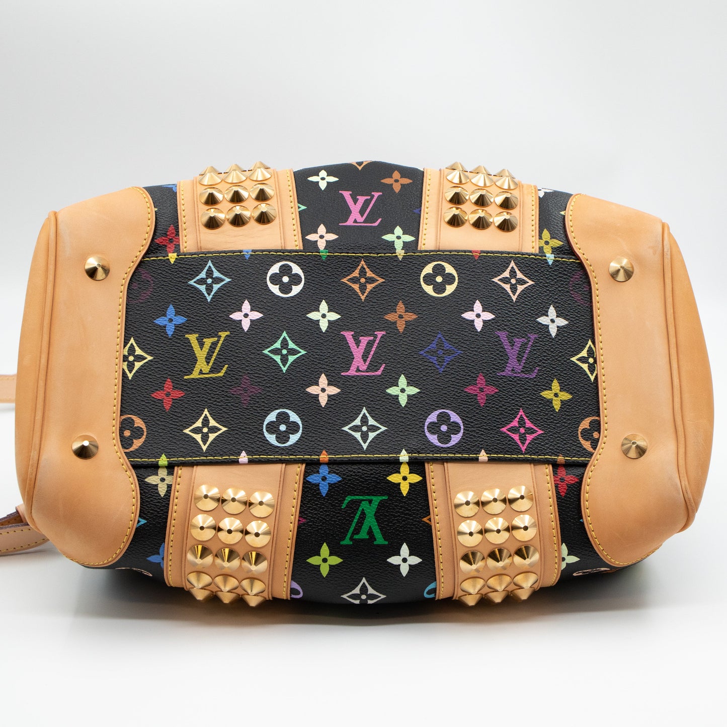 Louis-vuitton Courtney MM Multicolore Black