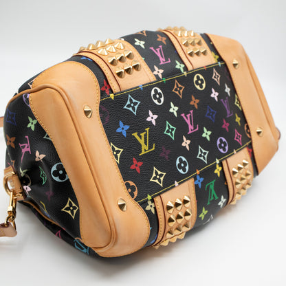 Louis-vuitton Courtney MM Multicolore Black