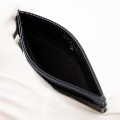 Holder Black Blue Patent Leather