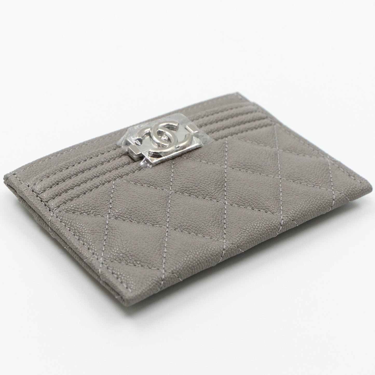 Boy Classic  Holder Grey Caviar