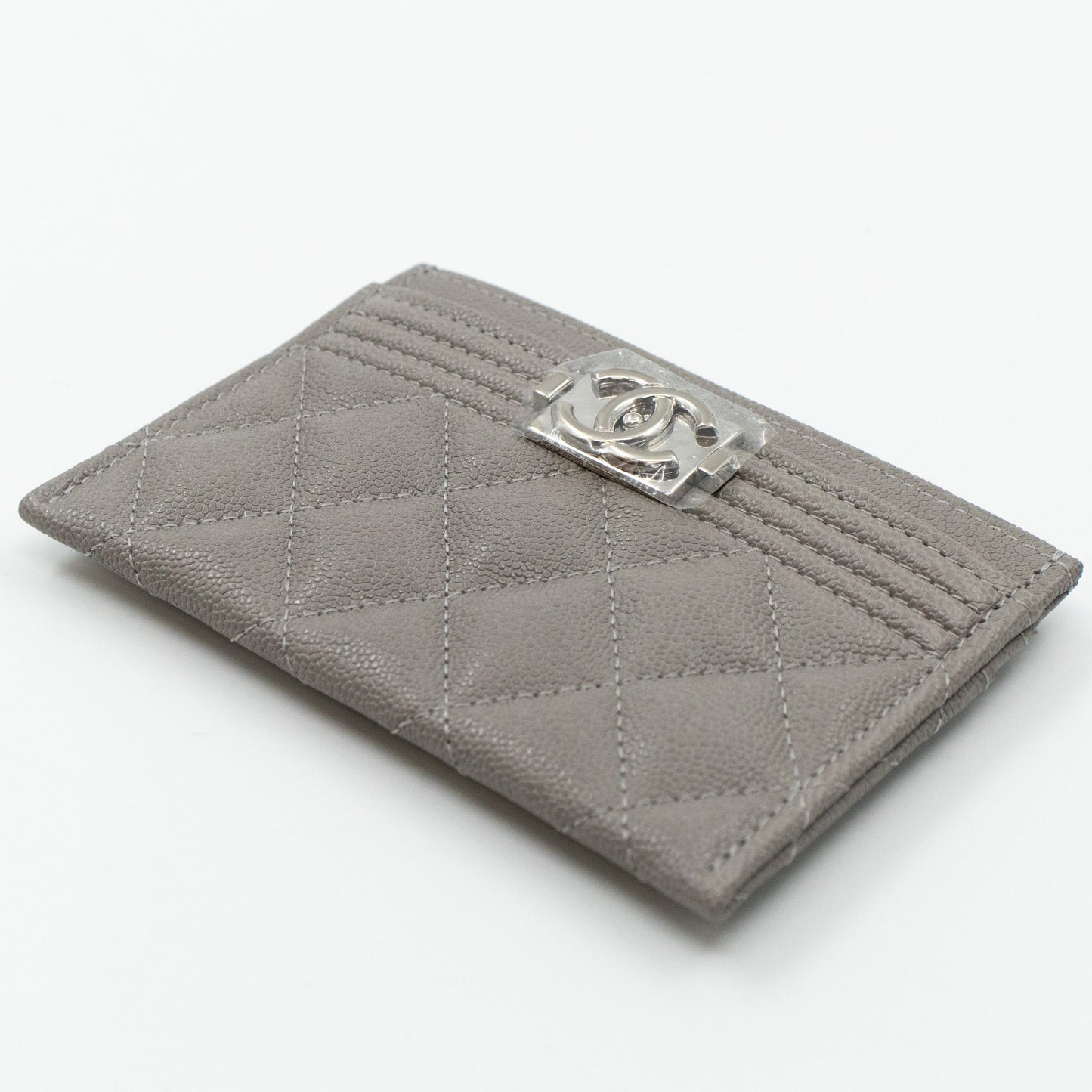 Boy Classic  Holder Grey Caviar