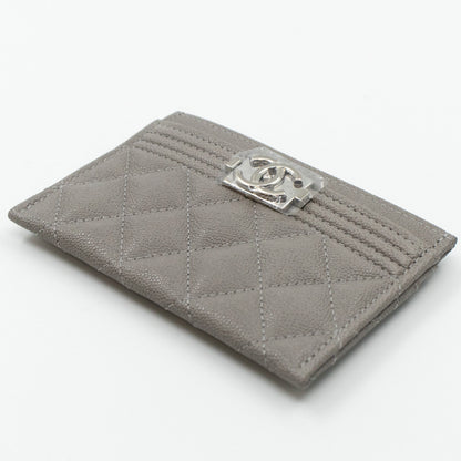 Boy Classic  Holder Grey Caviar