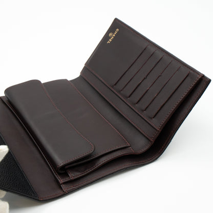 Classic Flap Wallet Black Caviar