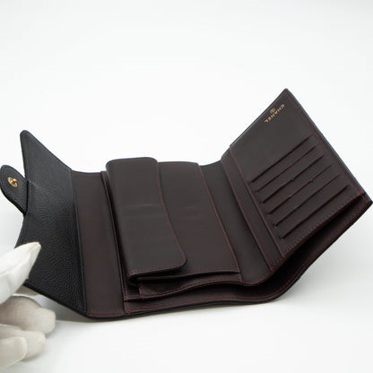 Classic Flap Wallet Black Caviar