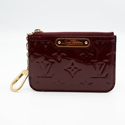 Louis-vuitton Key Pouch Vernis Rouge Fauviste