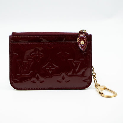 Louis-vuitton Key Pouch Vernis Rouge Fauviste