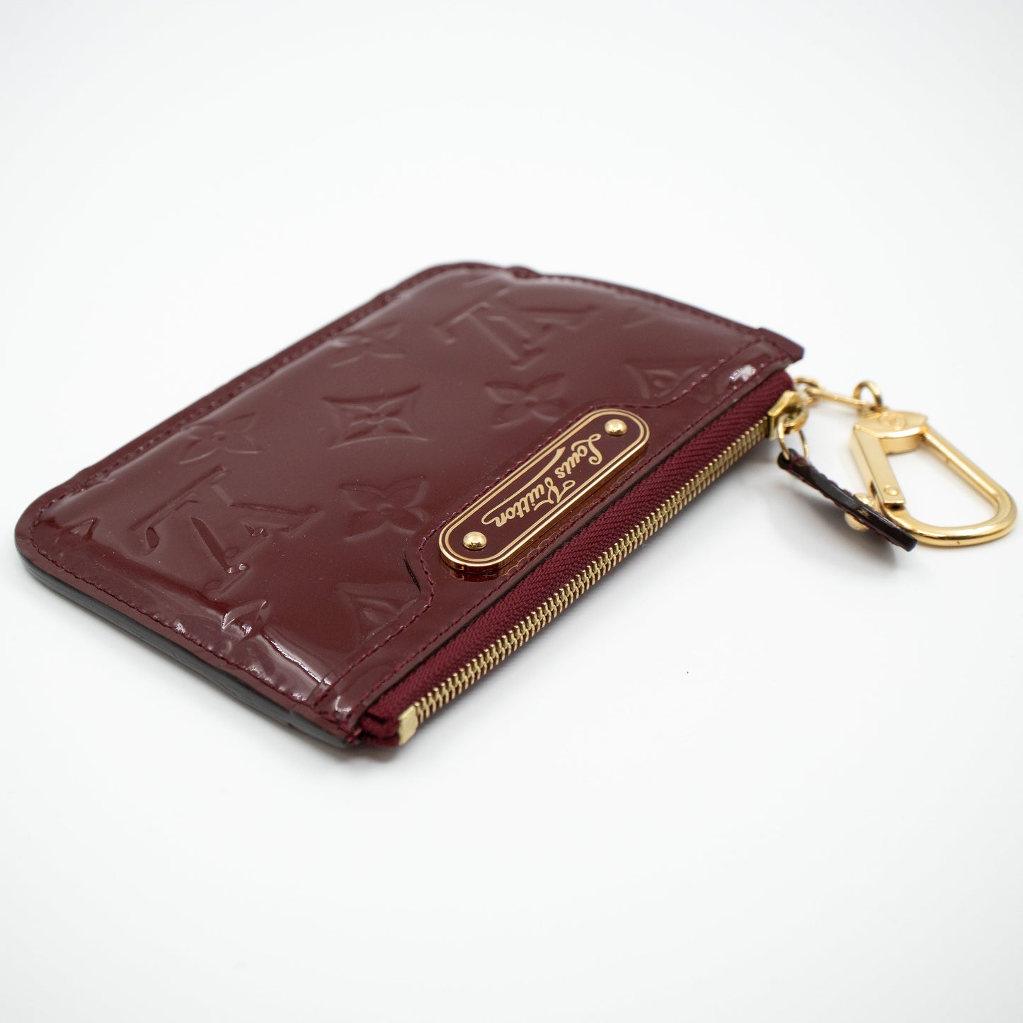 Louis-vuitton Key Pouch Vernis Rouge Fauviste