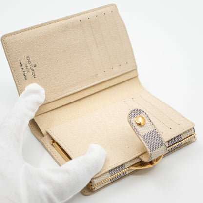 Louis-vuitton Viennois Wallet Damier Azur