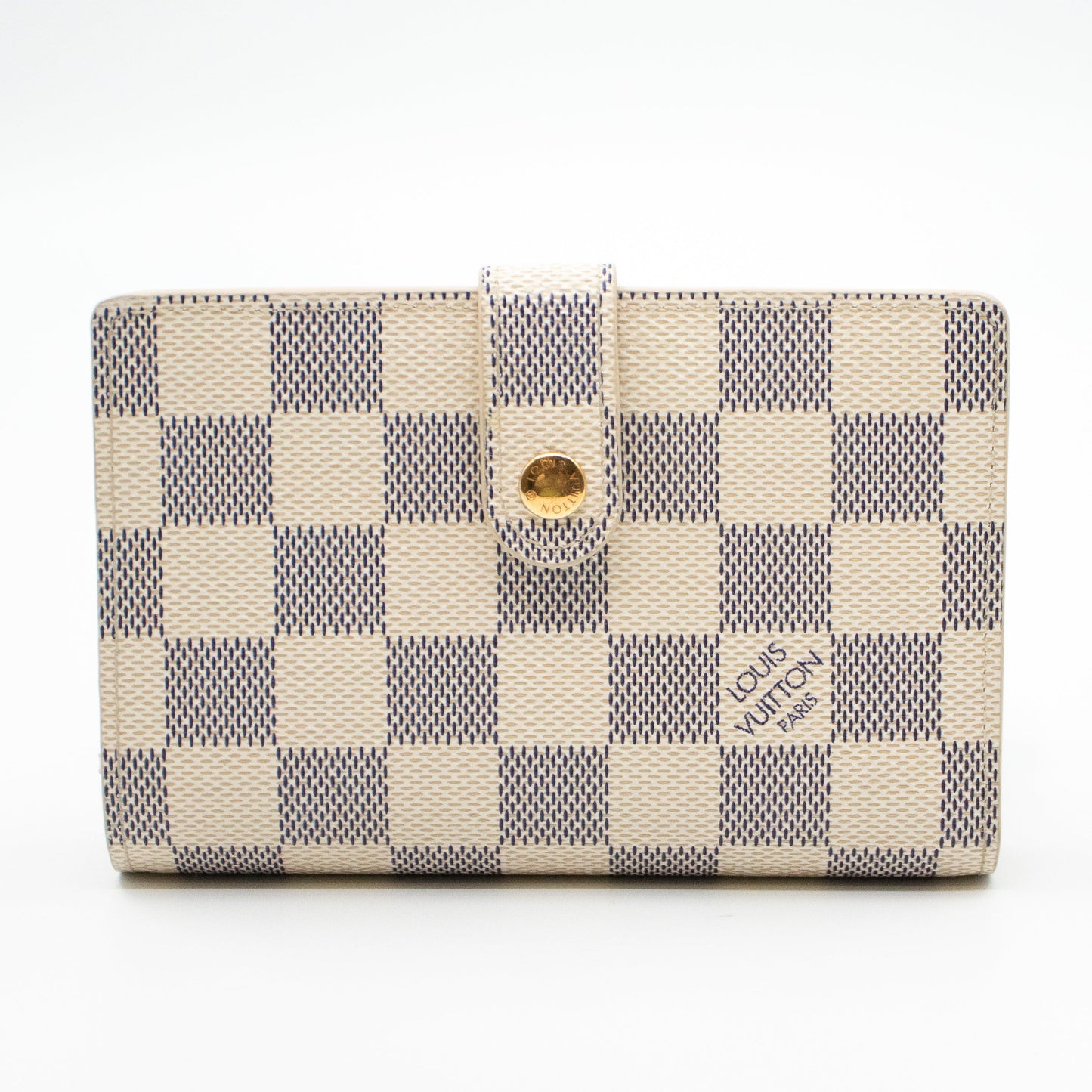 Louis-vuitton Viennois Wallet Damier Azur