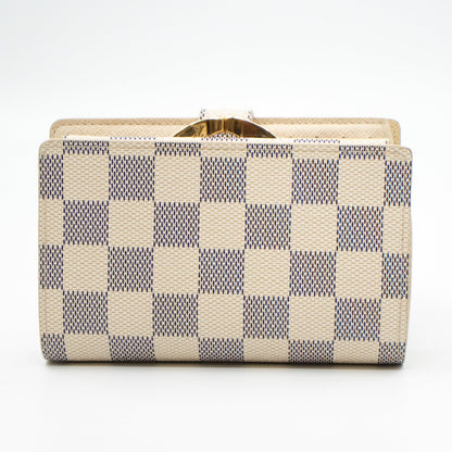 Louis-vuitton Viennois Wallet Damier Azur