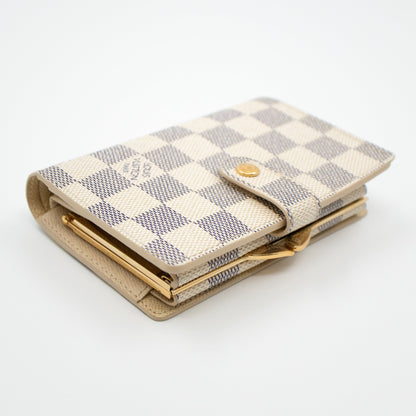 Louis-vuitton Viennois Wallet Damier Azur