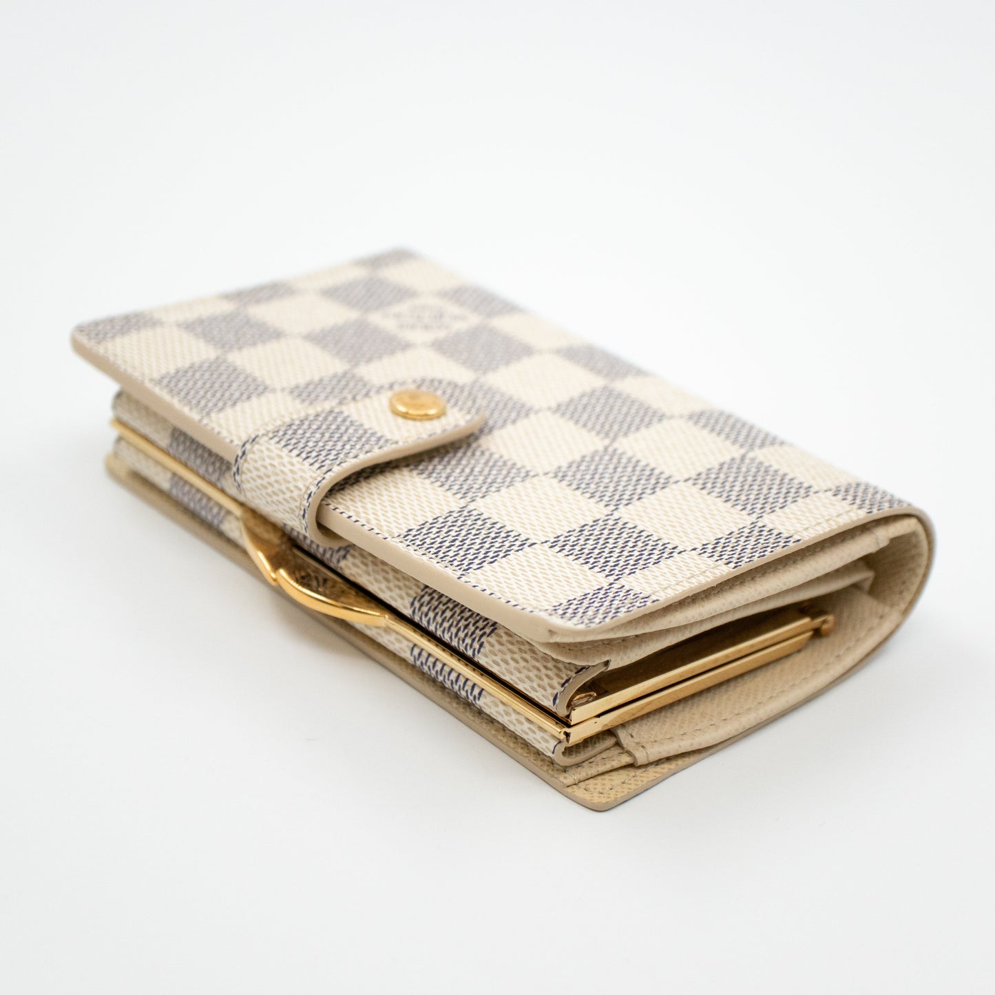 Louis-vuitton Viennois Wallet Damier Azur