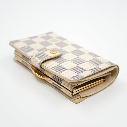 Louis-vuitton Viennois Wallet Damier Azur