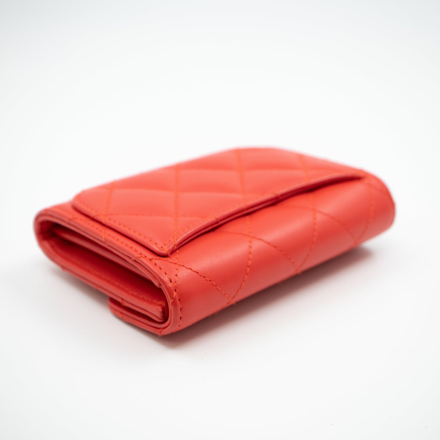 Classic Flap  Case Coral Leather