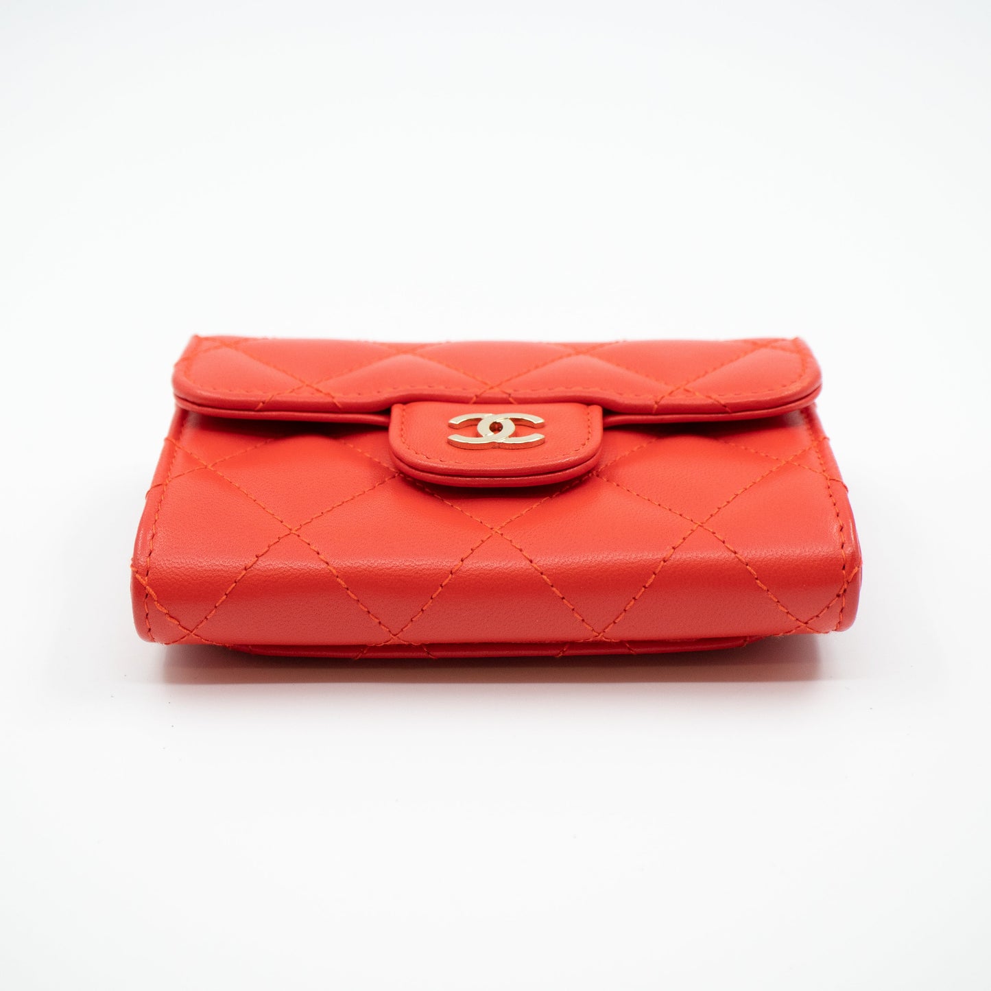 Classic Flap  Case Coral Leather
