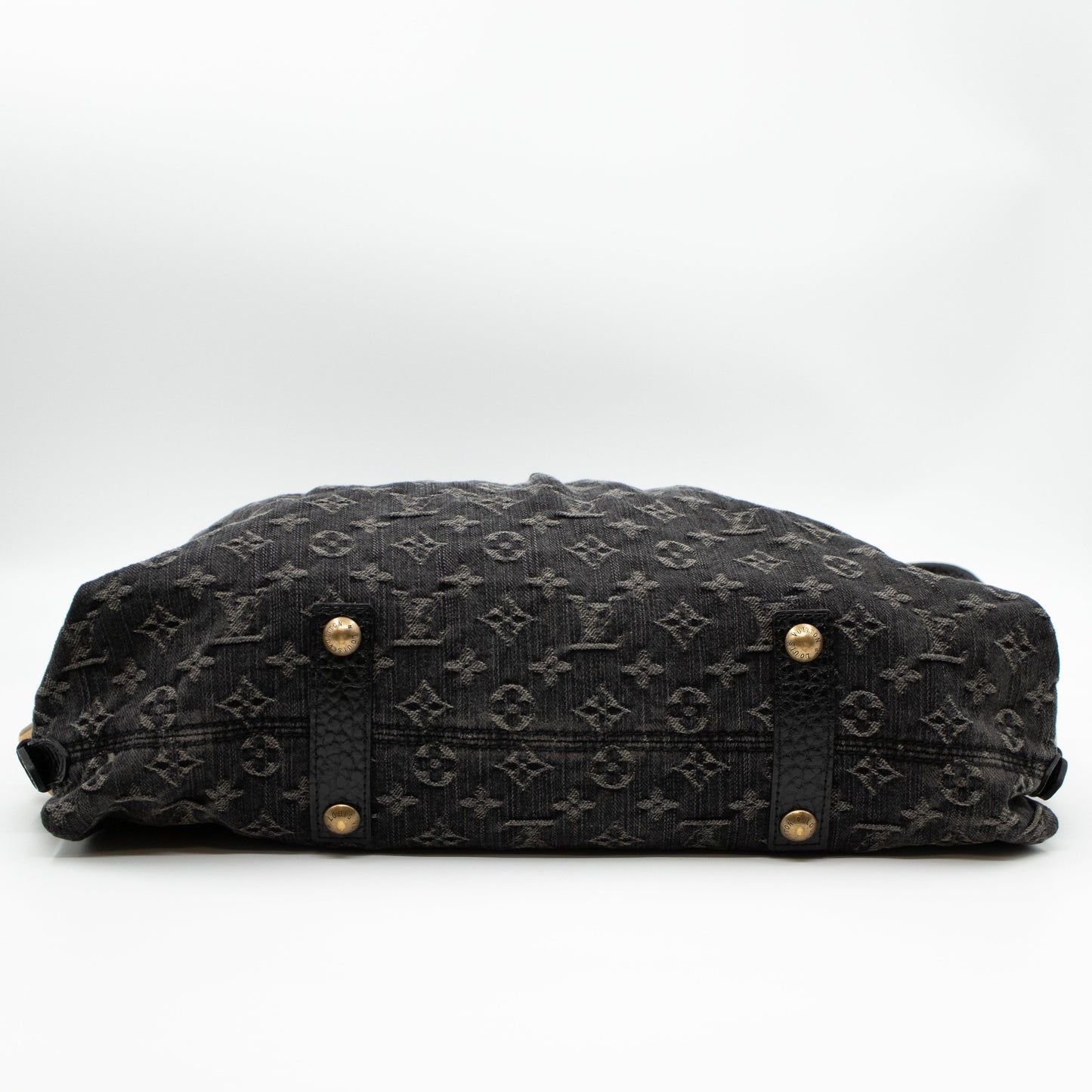Louis-vuitton Neo Cabby MM Black Denim
