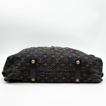 Louis-vuitton Neo Cabby MM Black Denim