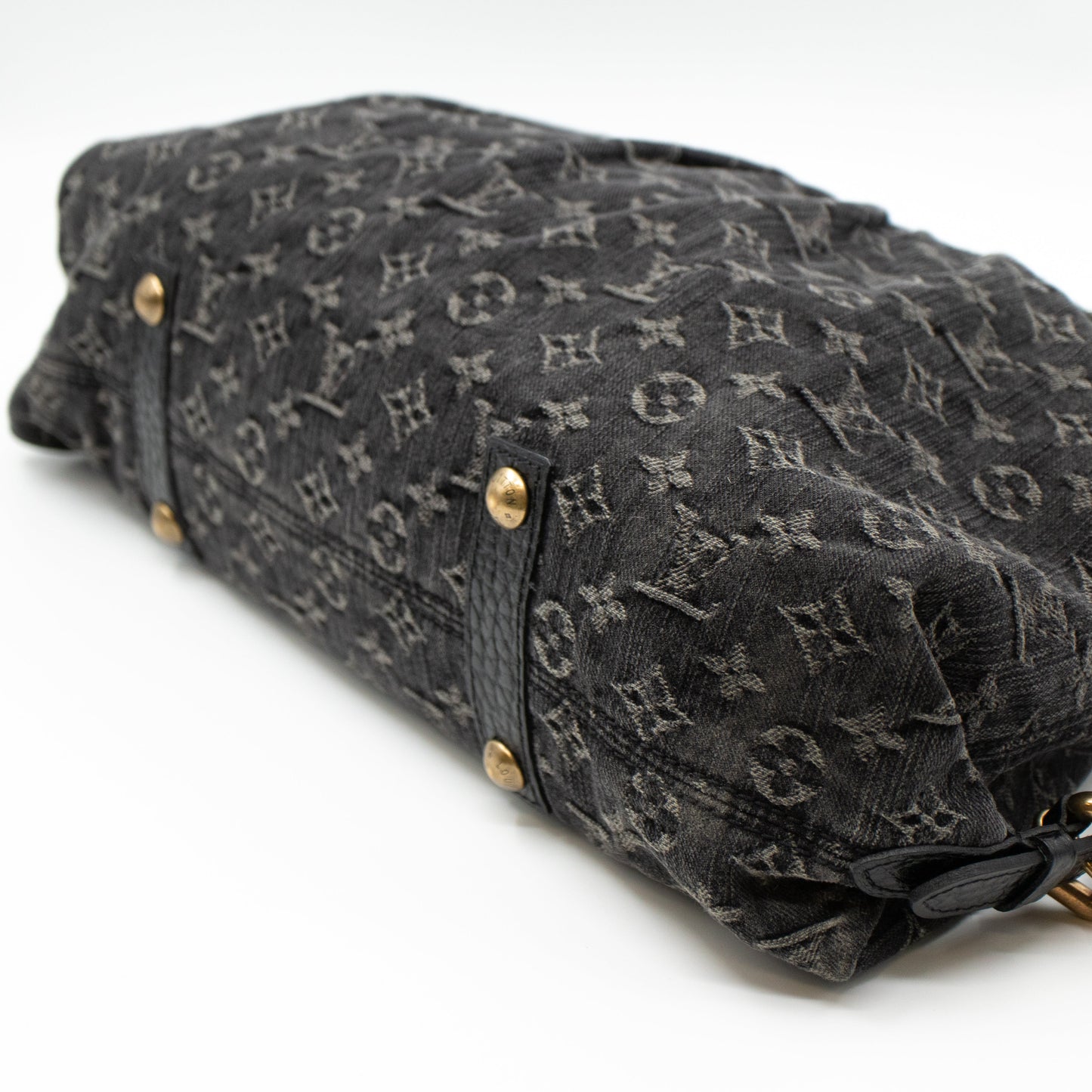 Louis-vuitton Neo Cabby MM Black Denim