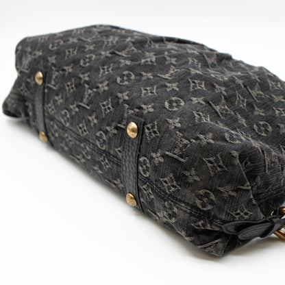 Louis-vuitton Neo Cabby MM Black Denim