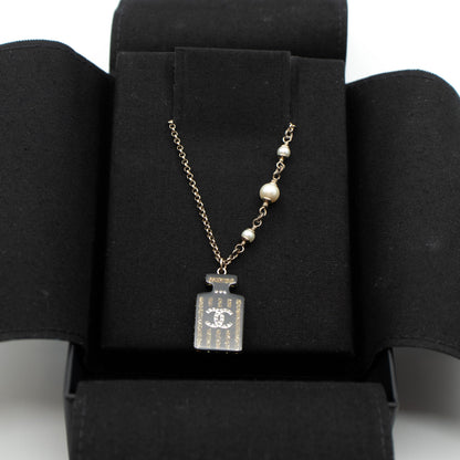 Perfume Bottle Pendant Necklace